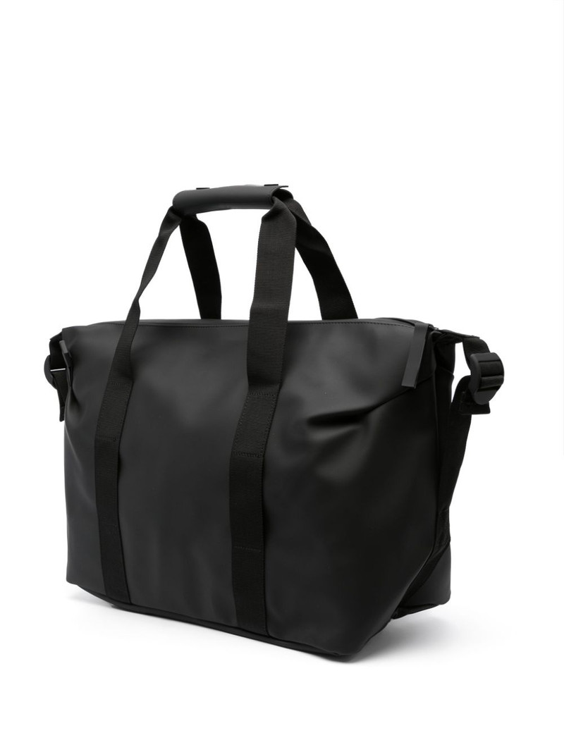 RAINS logo-debossed waterproof holdall outlook