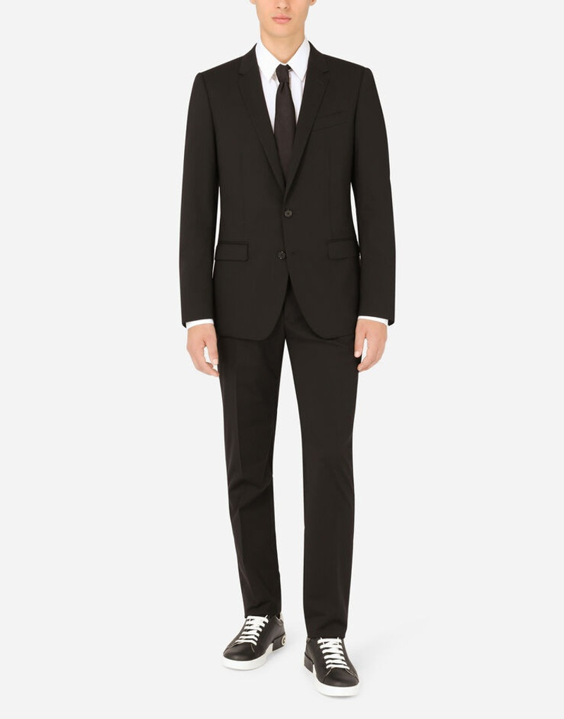 Stretch wool Martini-fit suit 9
