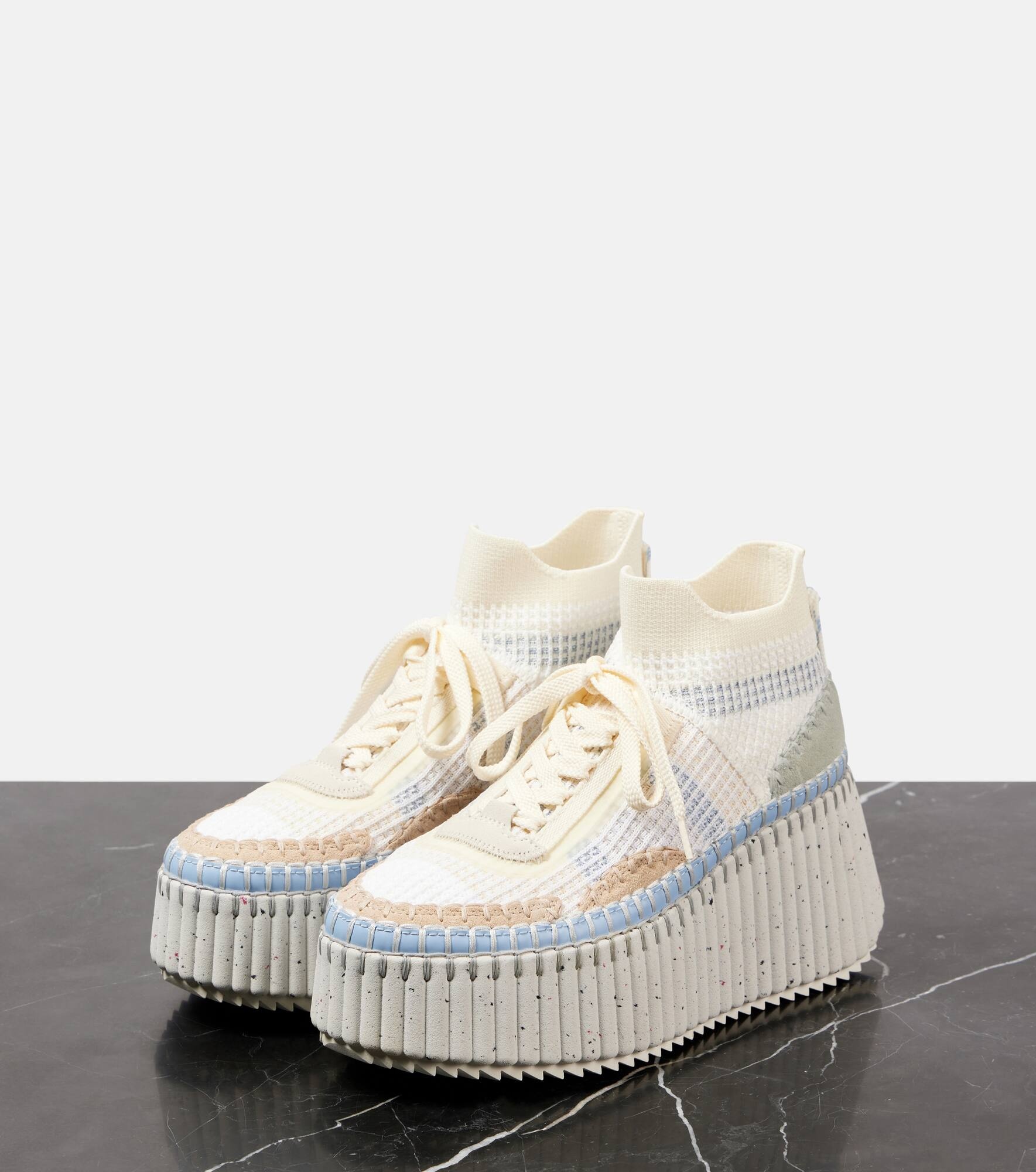 Nama platform slip-on sneakers - 4