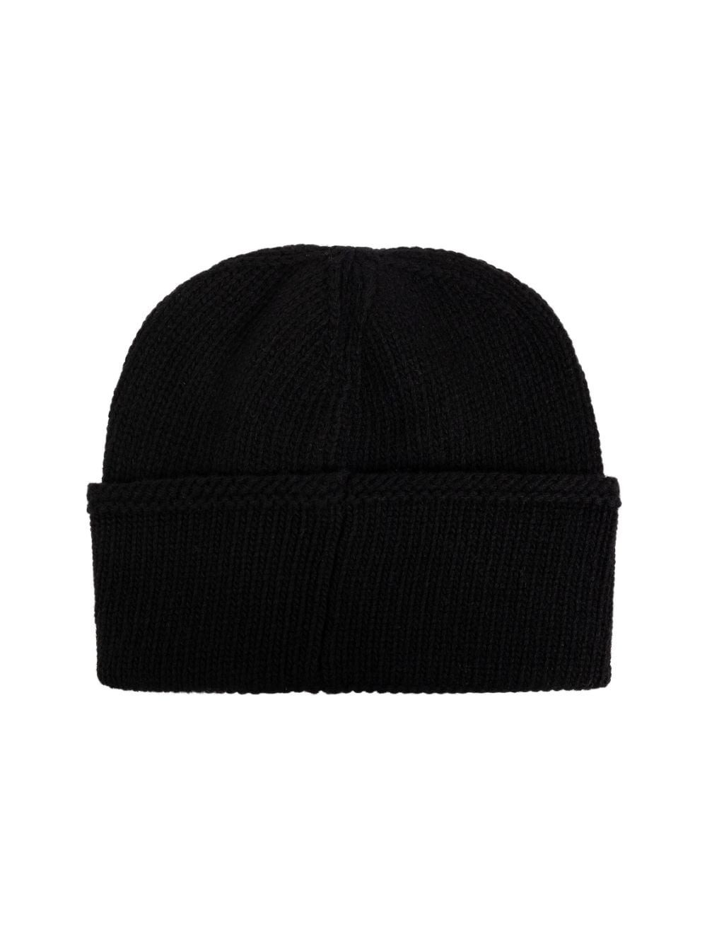 embroidered-logo wool beanie - 3