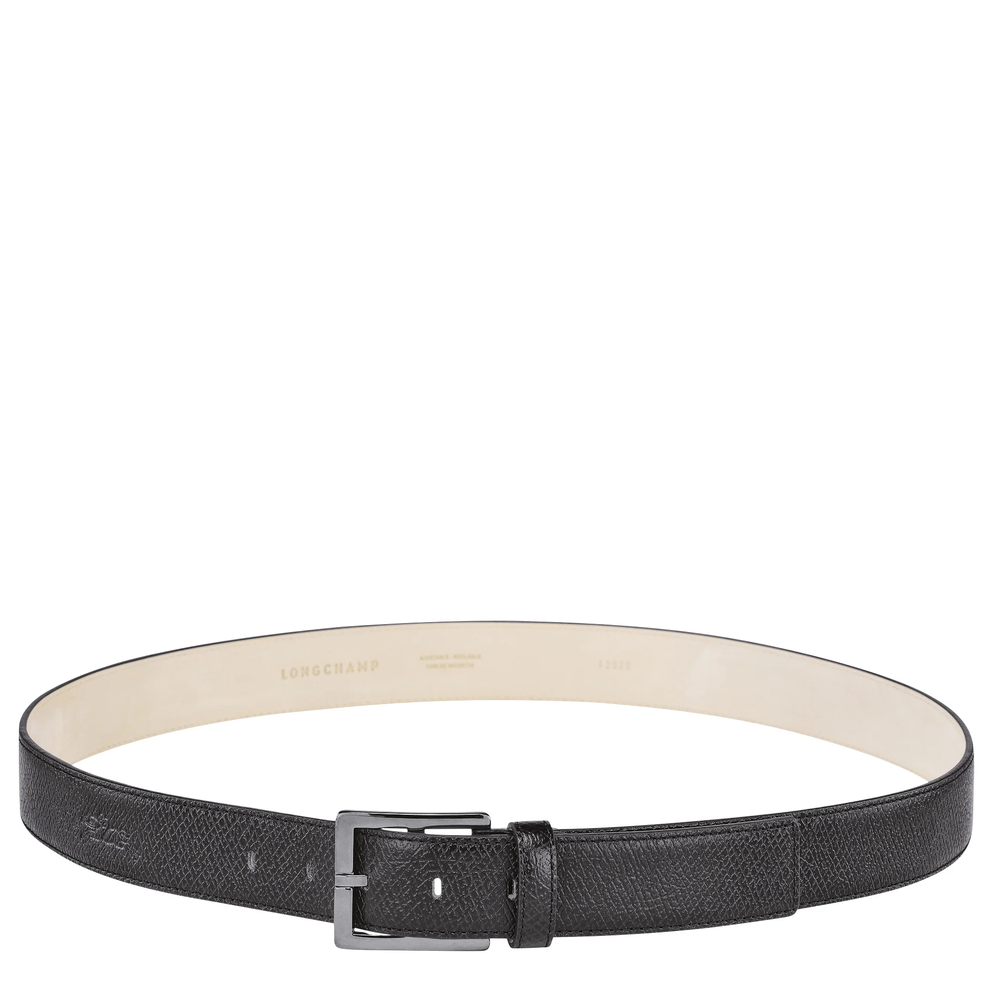 Le Pliage Men's belt Black - Leather - 1