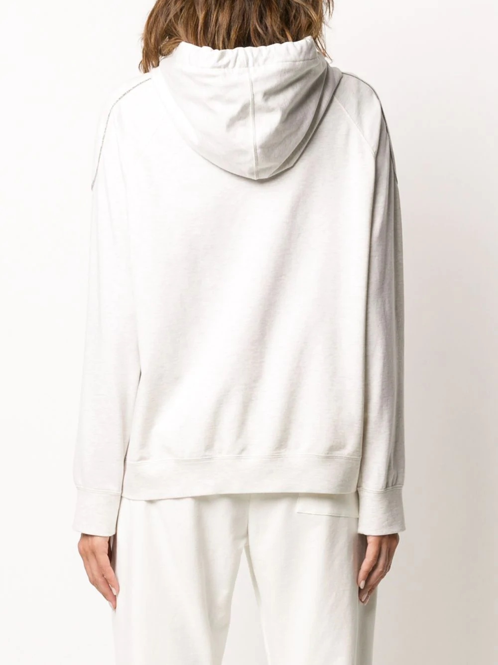 drawstring zipped hoodie - 4