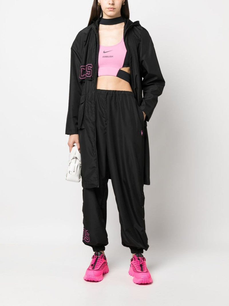 GCDS logo-print track pants outlook