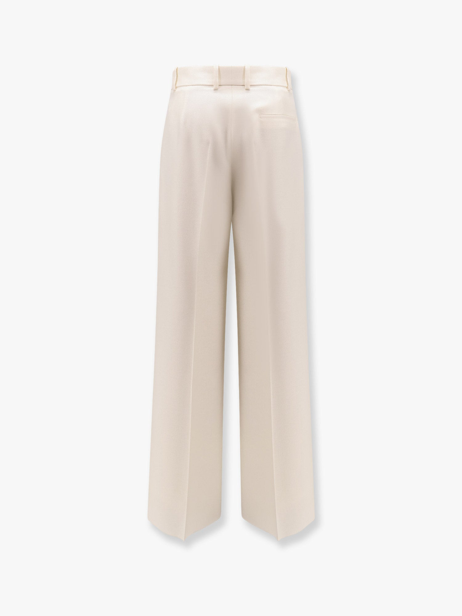 Dior Women Flared Virgin Wool And Silk Trousers - 2