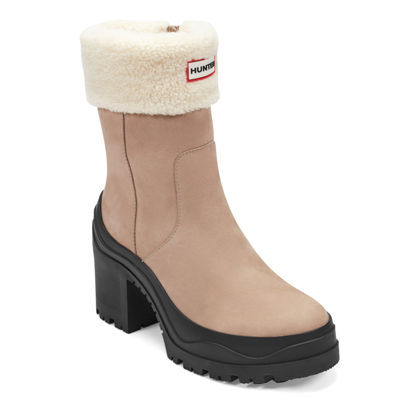 HUNTER Women's Marisol Heeled Waterproof Chelsea Boots outlook