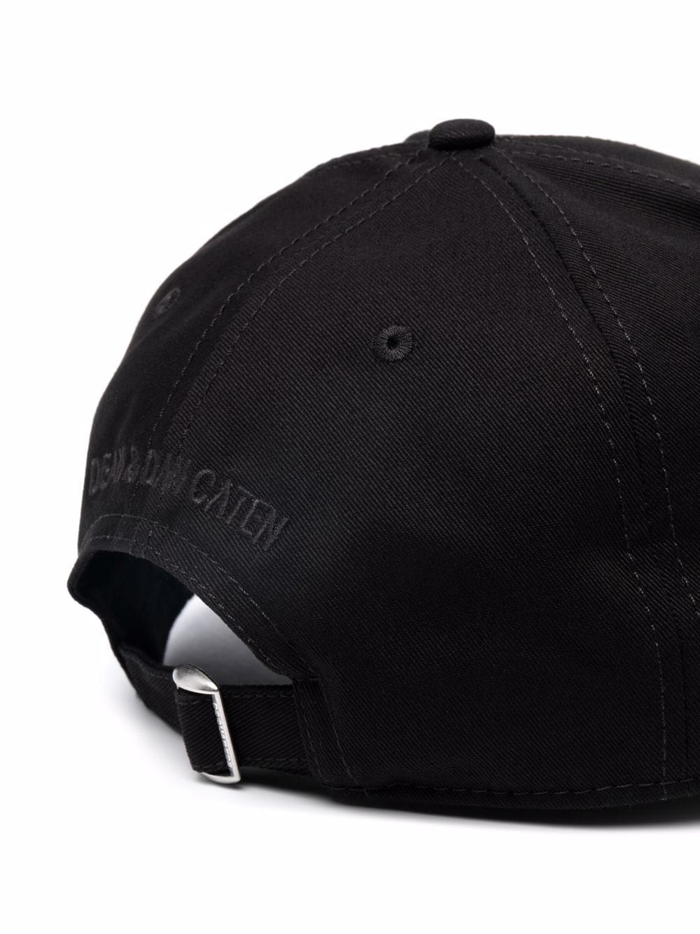 Icon-embroidered logo cap - 2