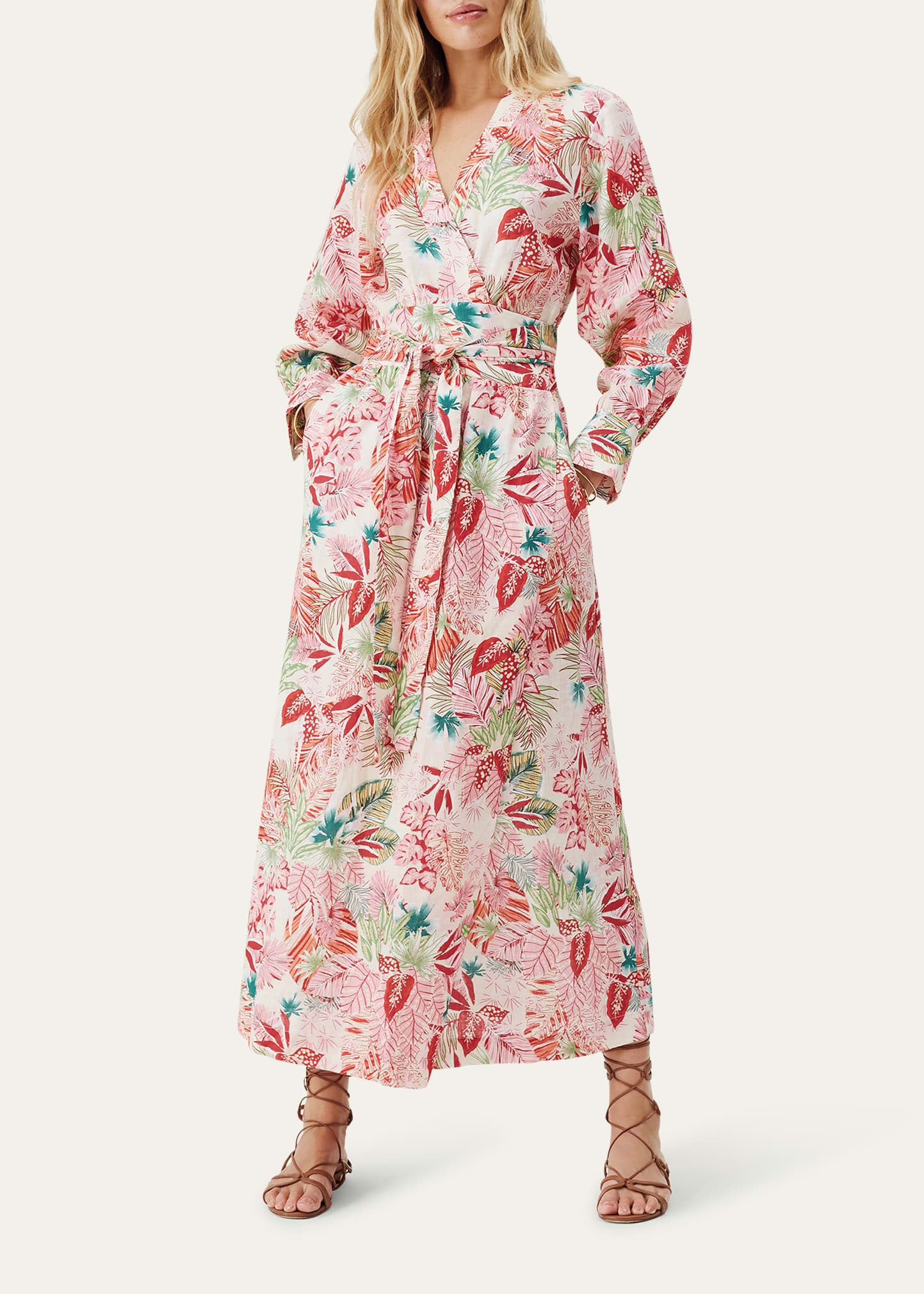 Melina Maxi Wrap Dress - 2