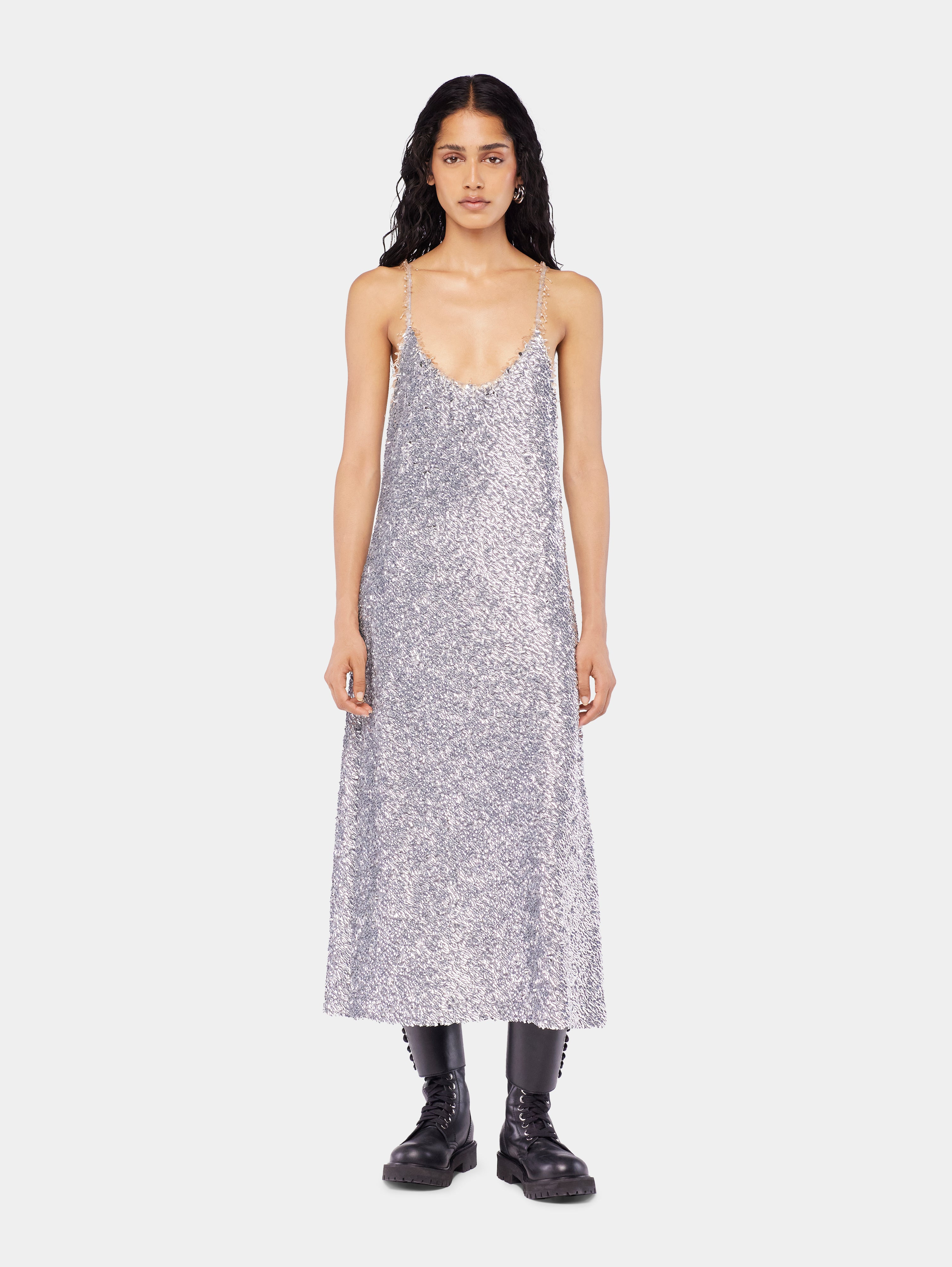 MIDI SEQUIN DRESS - 2