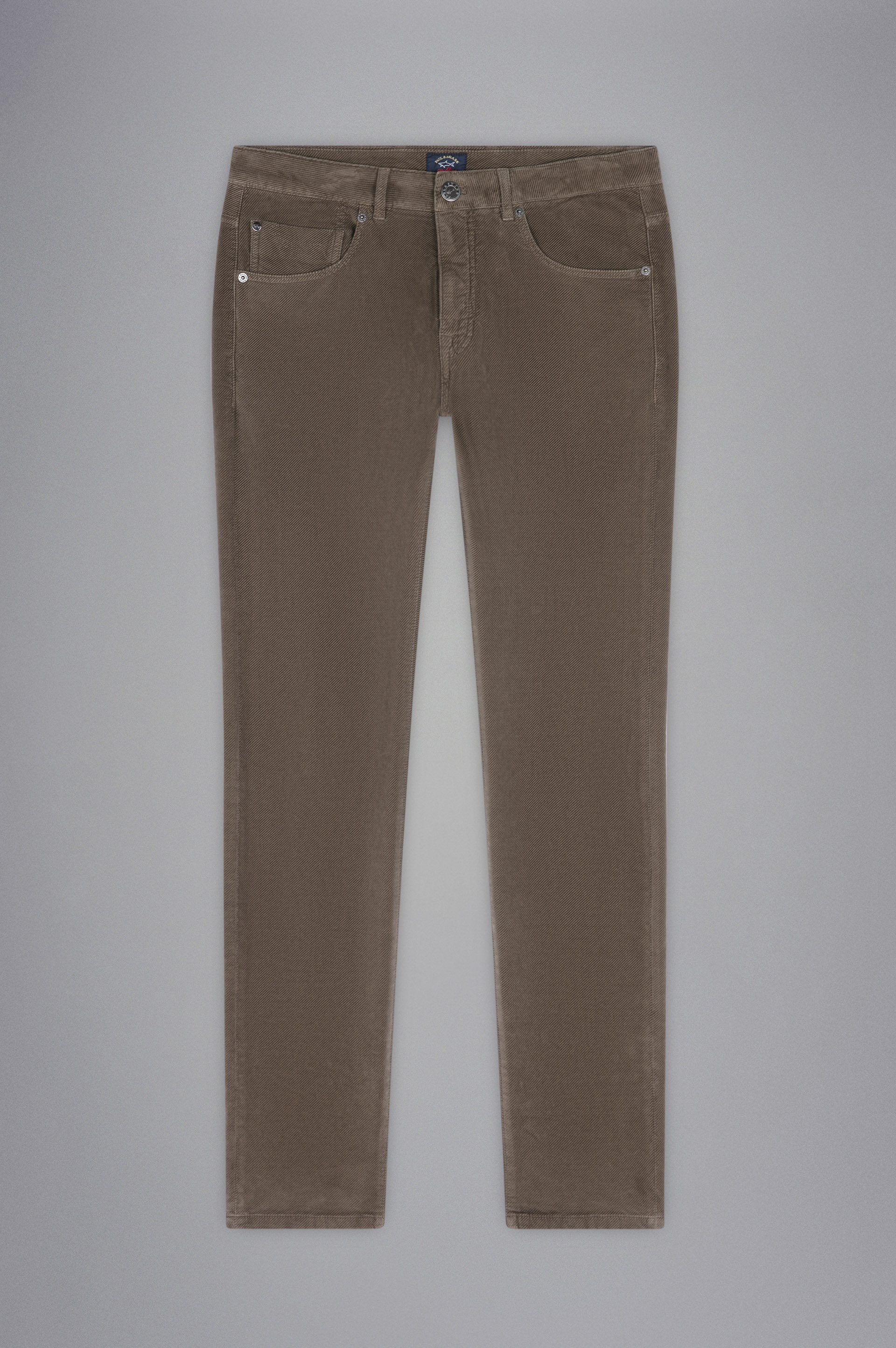 VELVET TWILL 5-POCKETS TROUSERS - 1