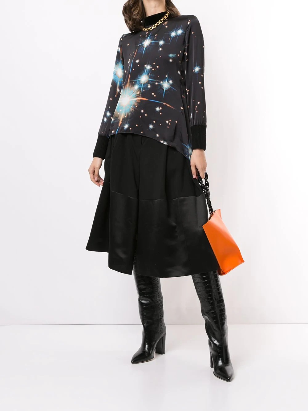 sky star blouse - 2