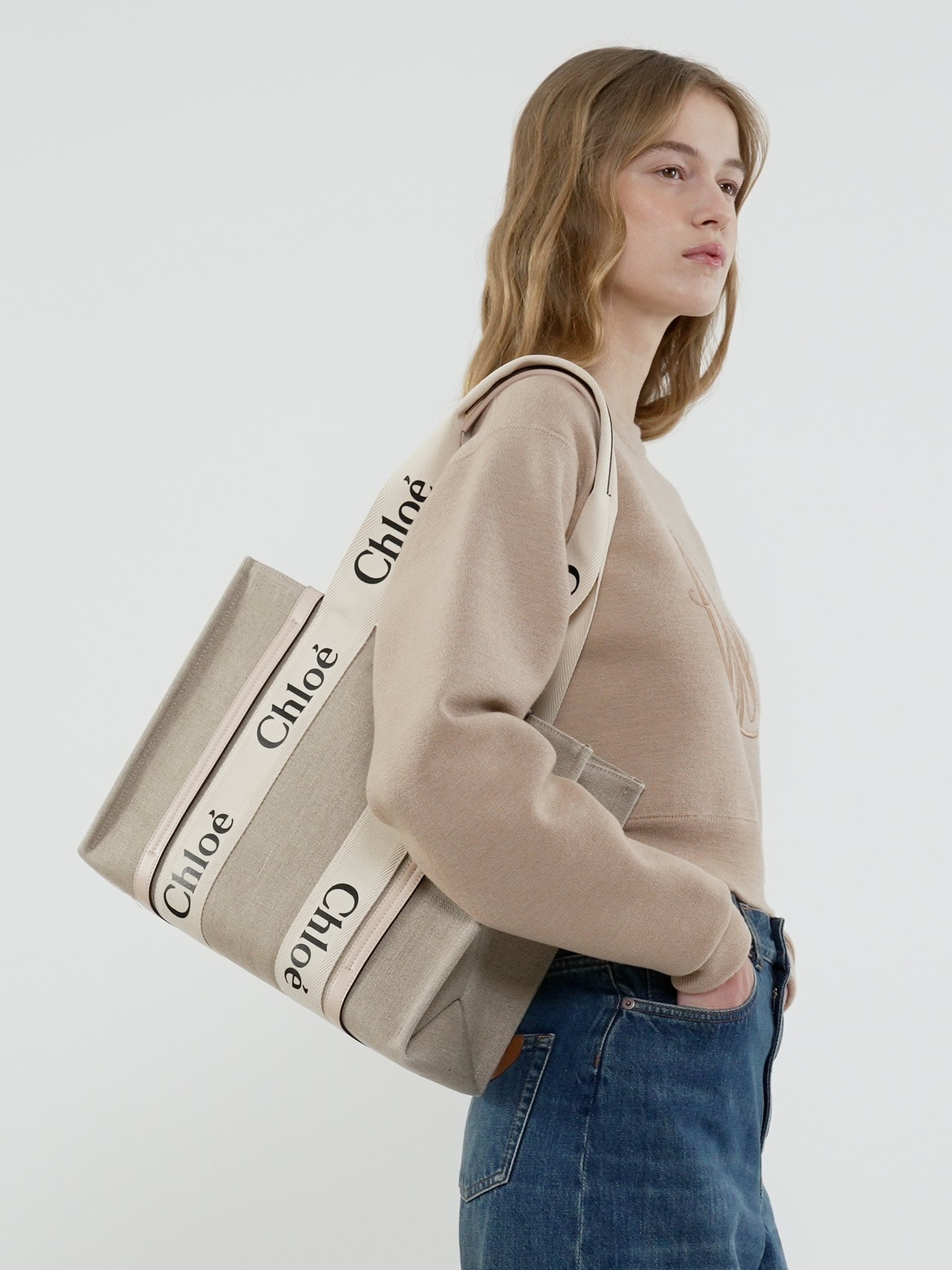 MEDIUM WOODY TOTE BAG - 4