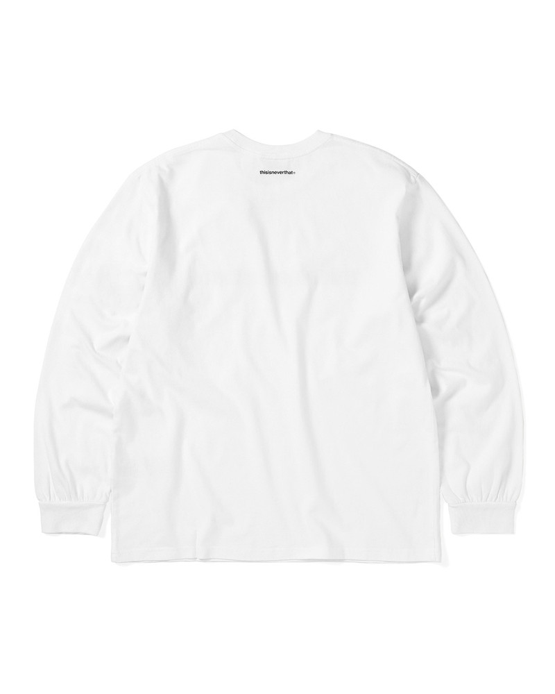 thisisneverthat® T-Logo L/S Tee White outlook