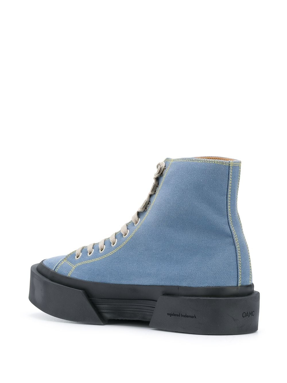 Inflate plimsoll high-top sneakers - 3