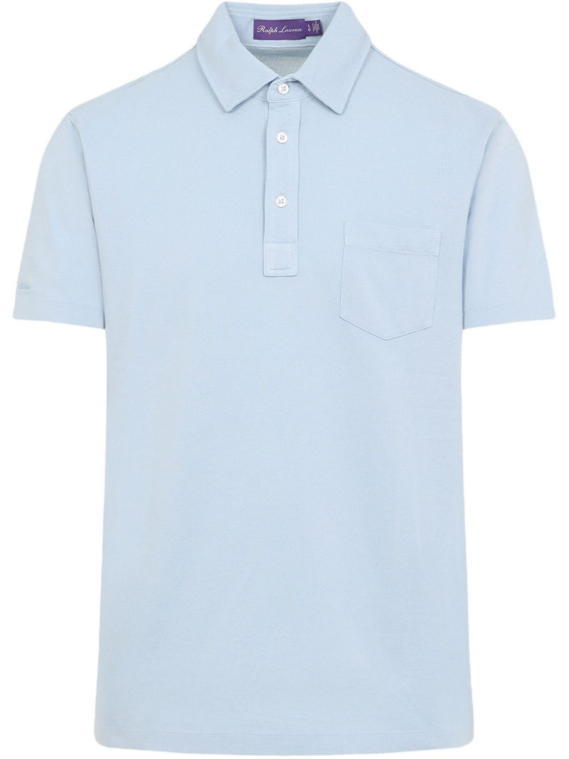 piqué-weave polo shirt 1