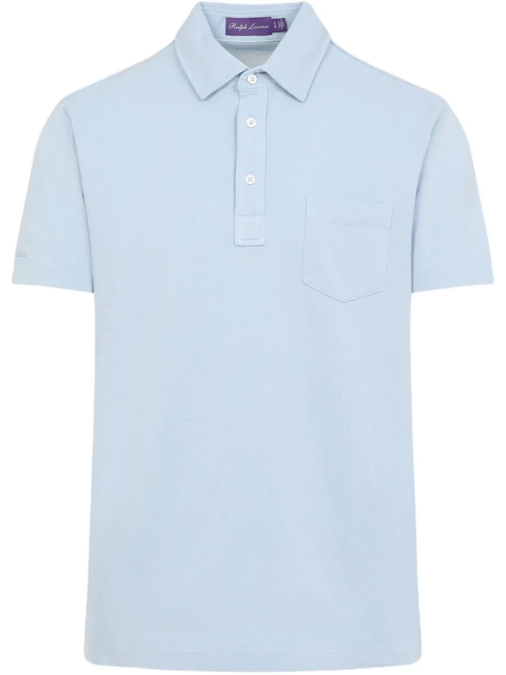 piqué-weave polo shirt - 1