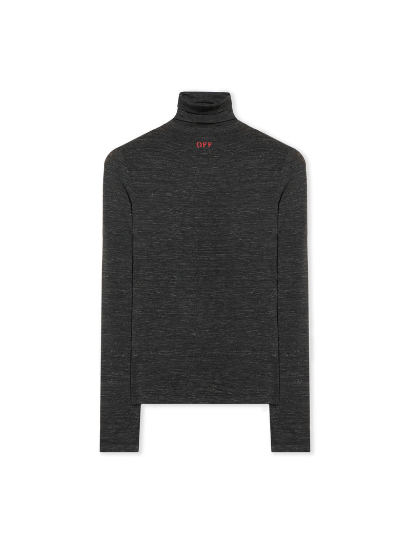 Off-White Off Stamp Turtleneck Top outlook