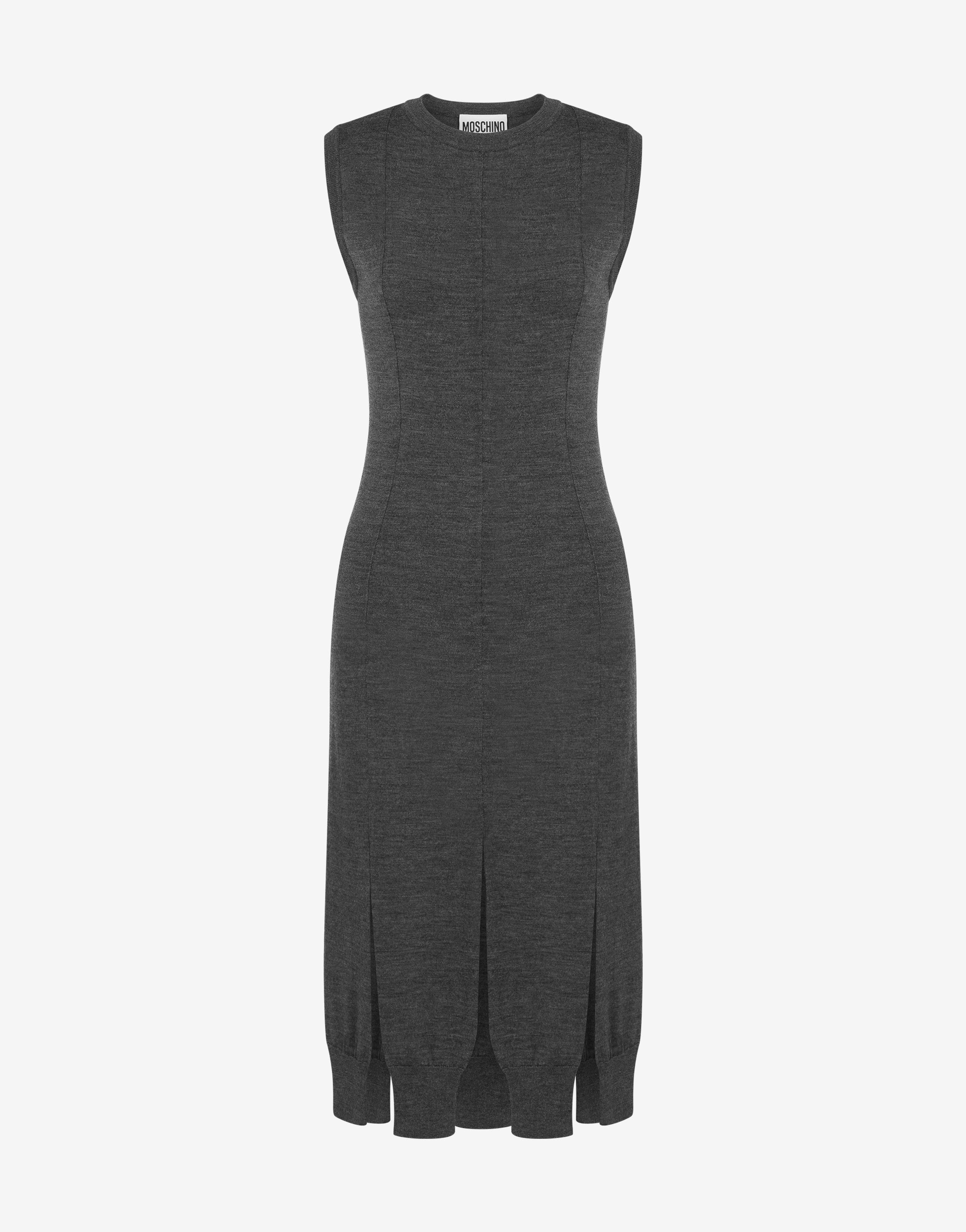 EXTRAFINE MERINO WOOL DRESS - 1