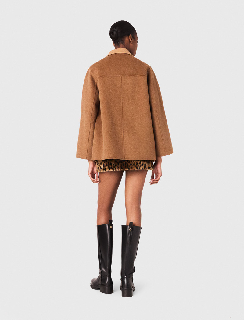 Double-faced mid-length coat 4