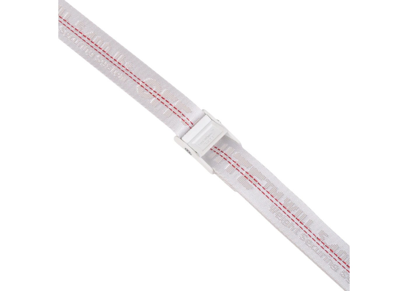 OFF-WHITE Mini Industrial Belt (SS19) White - 3