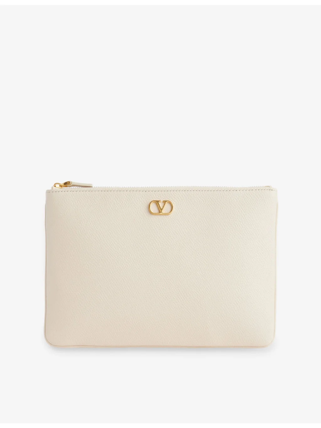 VLogo Signature Leather Pouch - 1