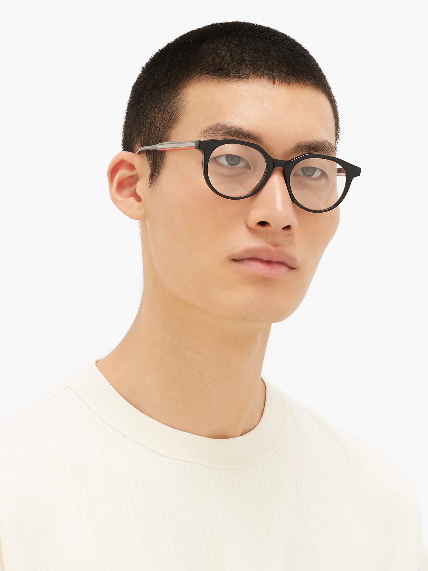 Round acetate glasses - 3