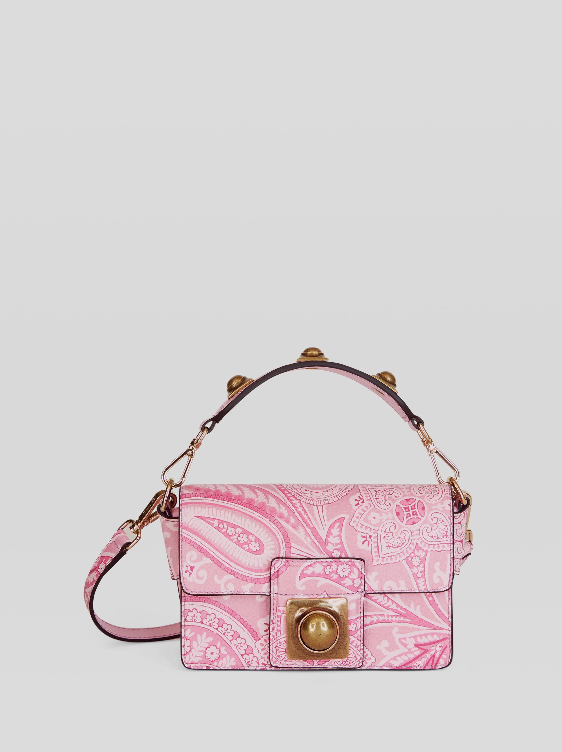 CROWN ME LIQUID PAISLEY HANDBAG - 1