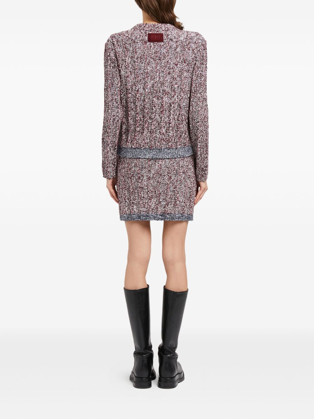 logo-patch sweater - 3