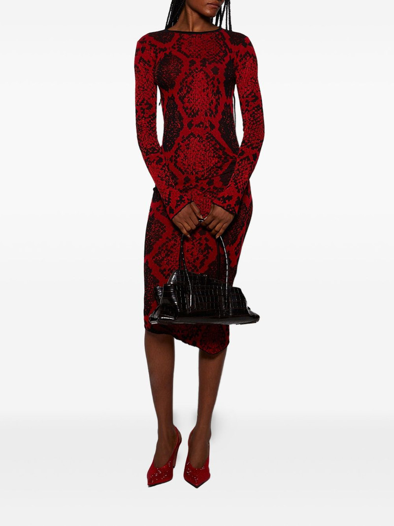 THE ATTICO small La Passeggiata shoulder bag outlook