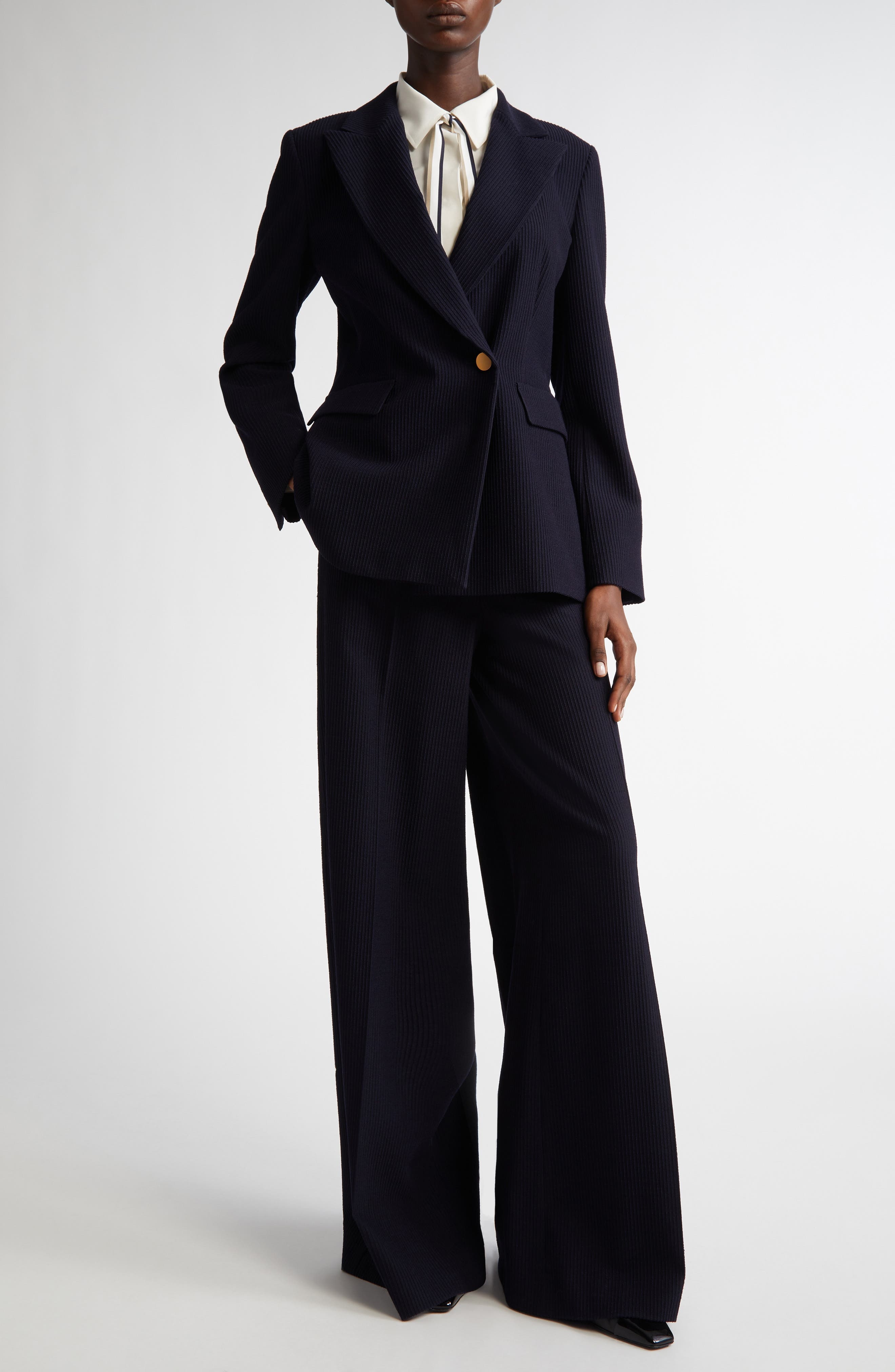 Max Mara Pagano Wool Blend Jacket in Ultramarine at Nordstrom - 2