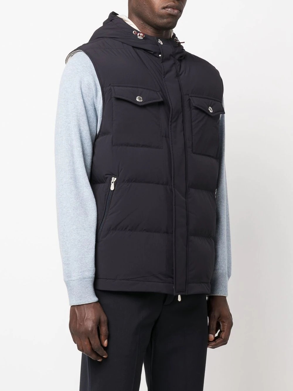 padded down gilet - 3