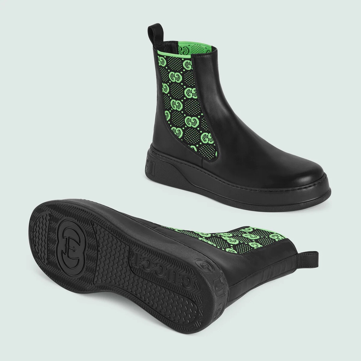 Men's boot with GG jersey - 6