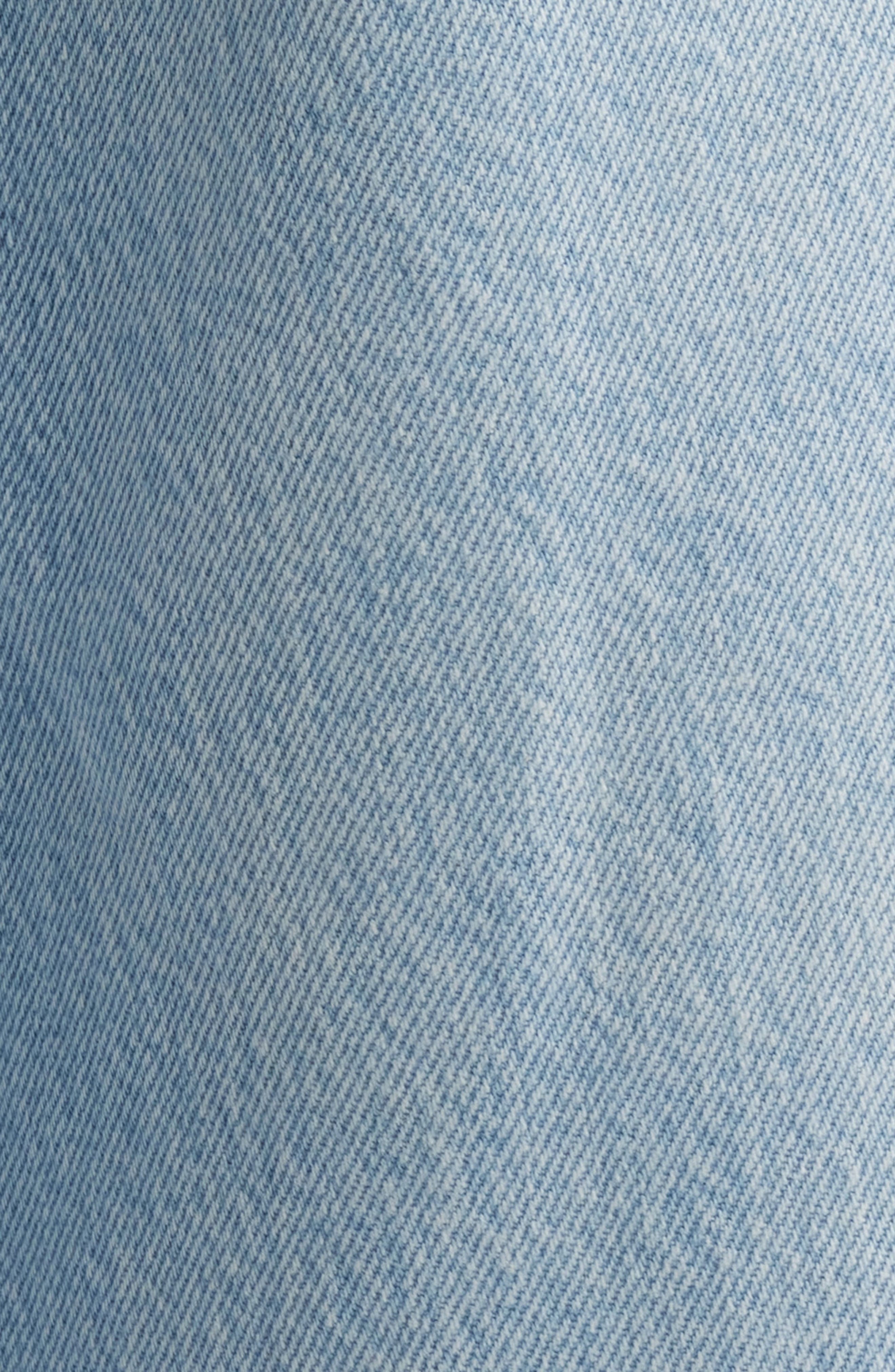 FRAME The Twisted High Waist Ankle Barrel Jeans in Never at Nordstrom - 6