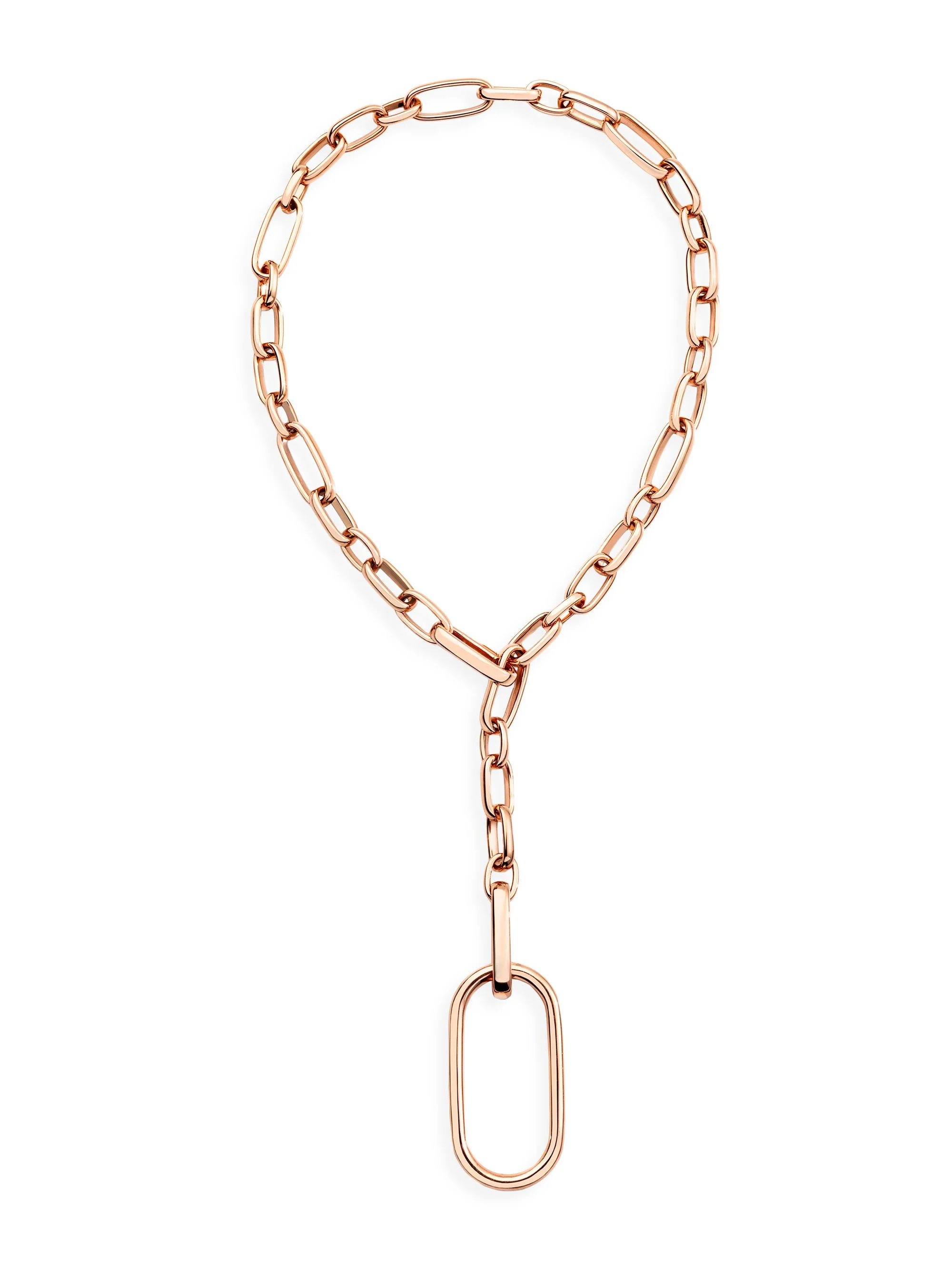 Women's Iconica 18K Rose Gold Convertible Chain Necklace - 1
