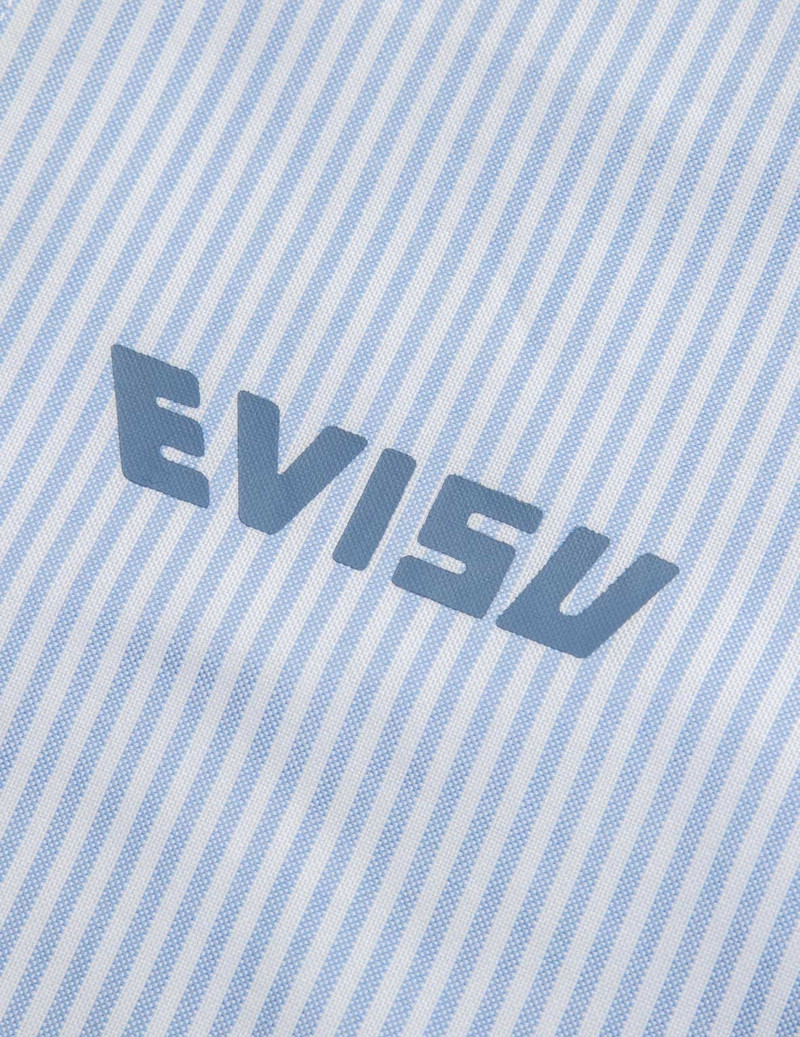 PLAYFUL GODHEAD PRINT RELAX FIT SHORT-SLEEVES STRIPE SHIRT 8