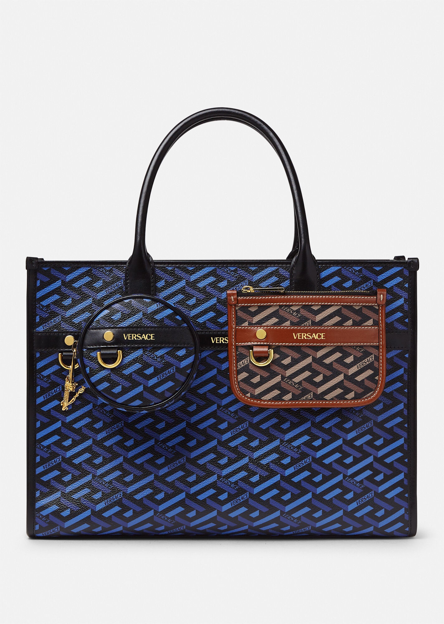 La Greca Signature Modular Round Pouch - 2