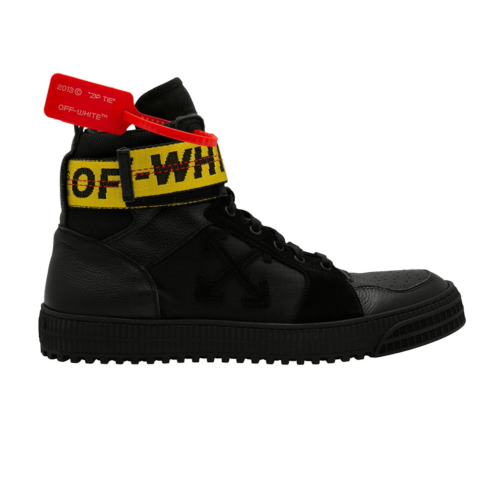 Off-White Industrial Belt High 'Black Yellow' - 1