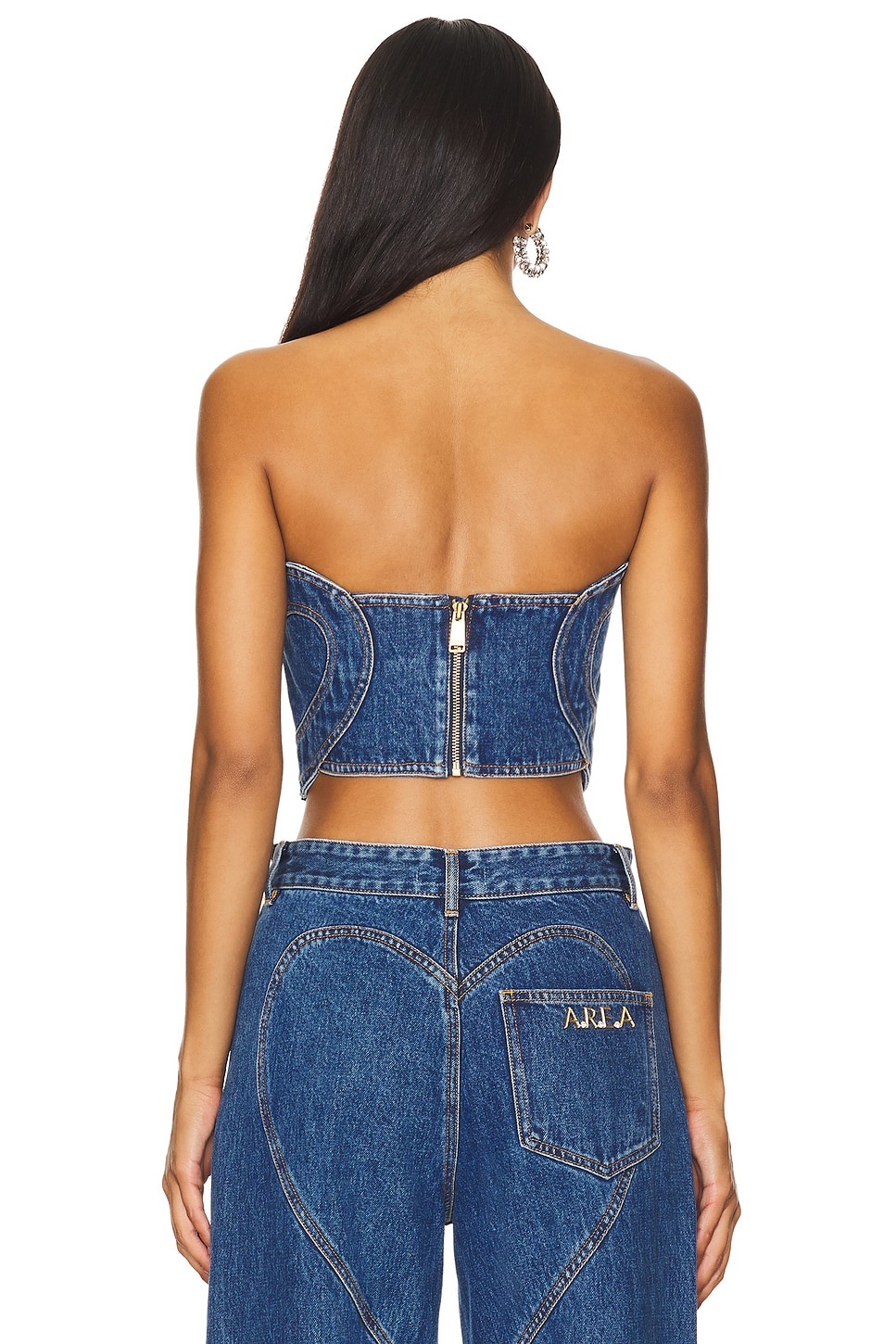 Heart Strapless Top - 3