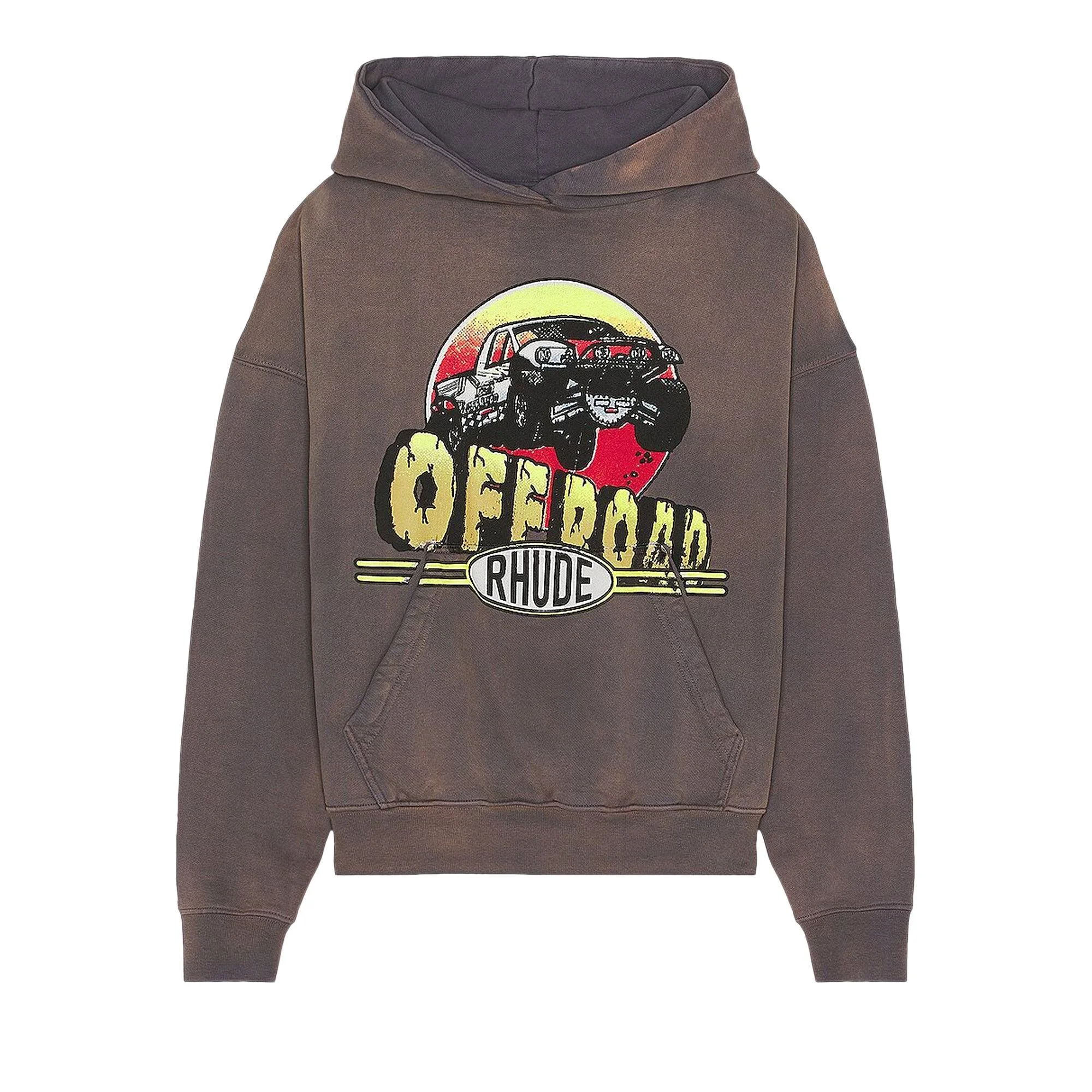 Rhude Off Road Hoodie 'Vintage Grey' - 1