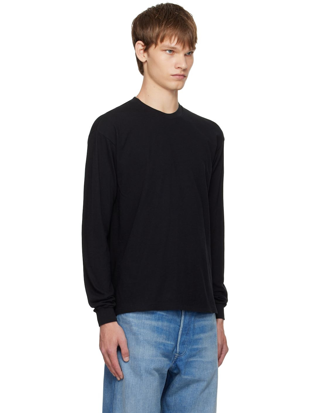 Black Seamless L/S T-shirt - 2