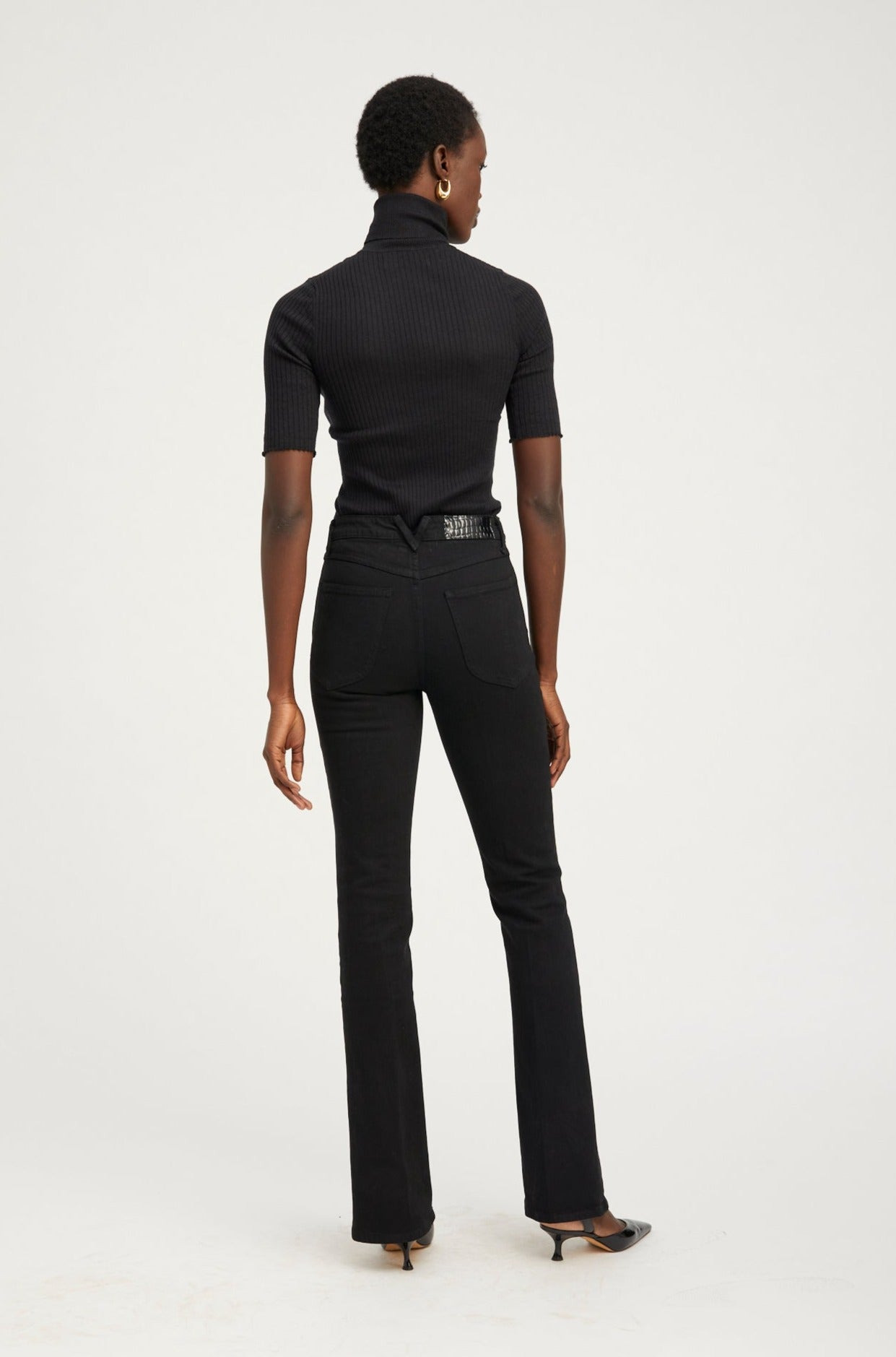 ELLA MICRO FLARE DENIM - 5