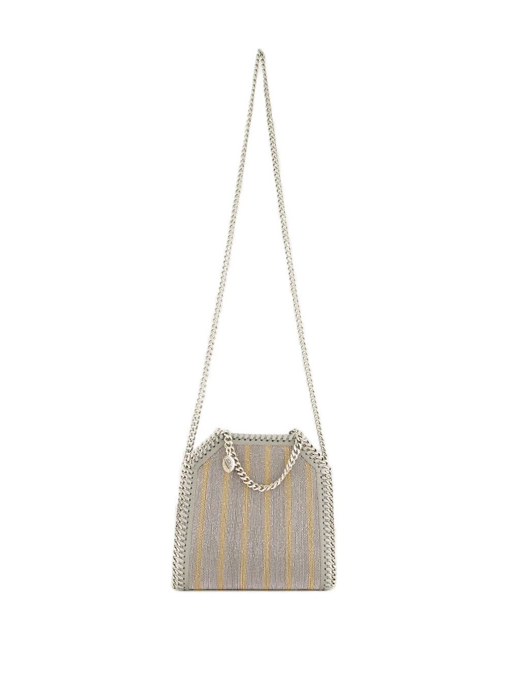 Falabella striped metallic bag - 6