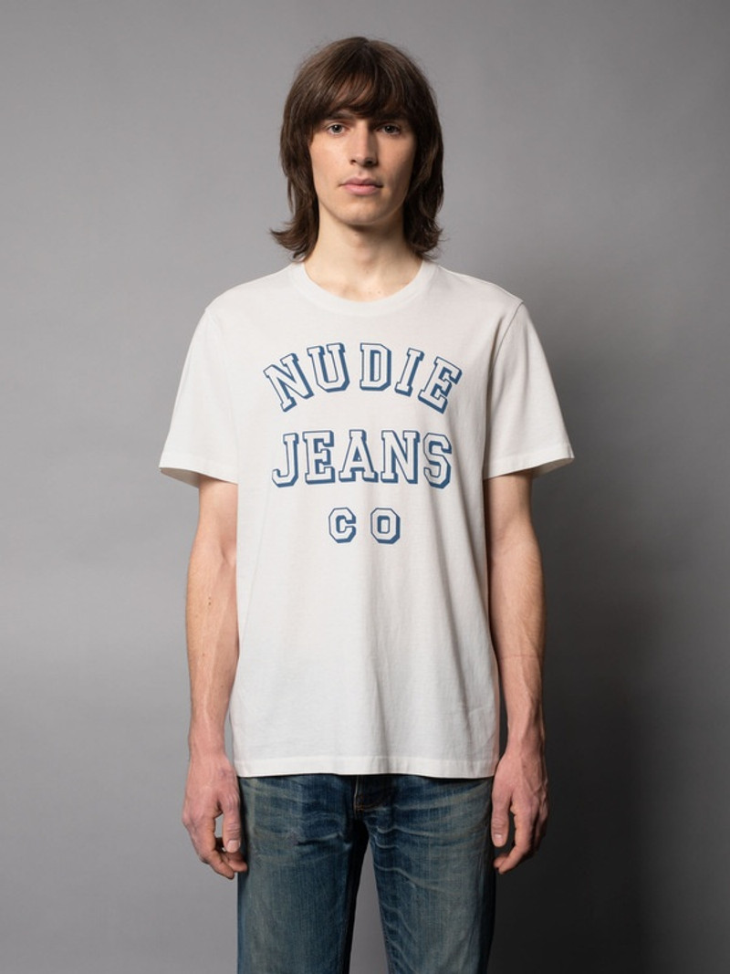 Roy Nudie Jeans CO Chalk White 1