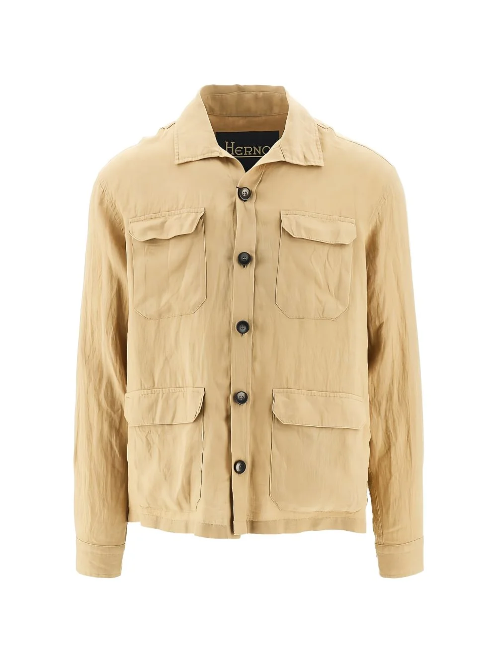 linen shirt jacket - 1
