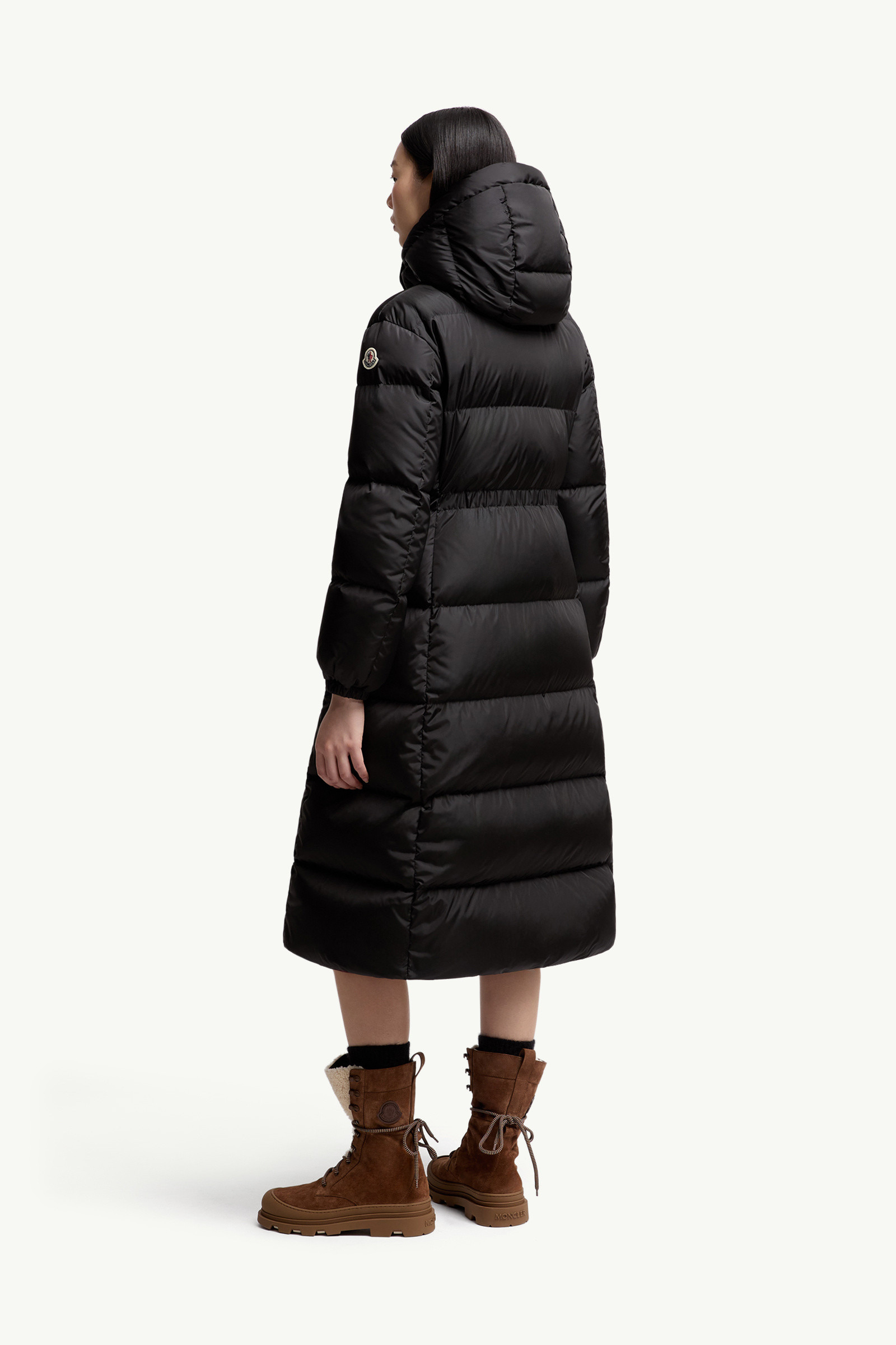 Chamer Wool-Trimmed Hooded Long Down Jacket - 5
