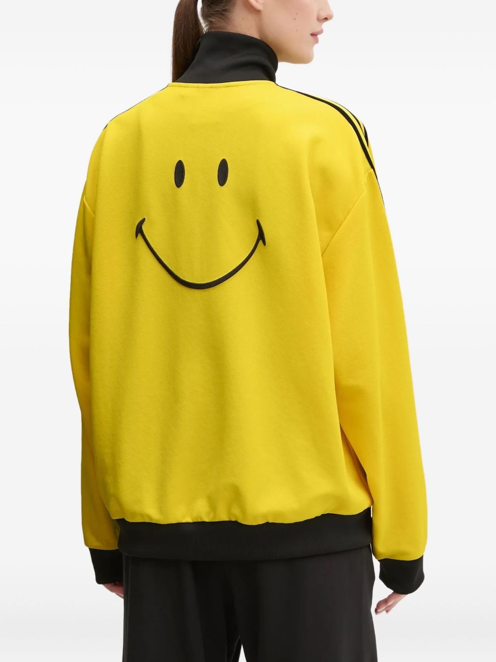 Smiley three-stripe track top - 3