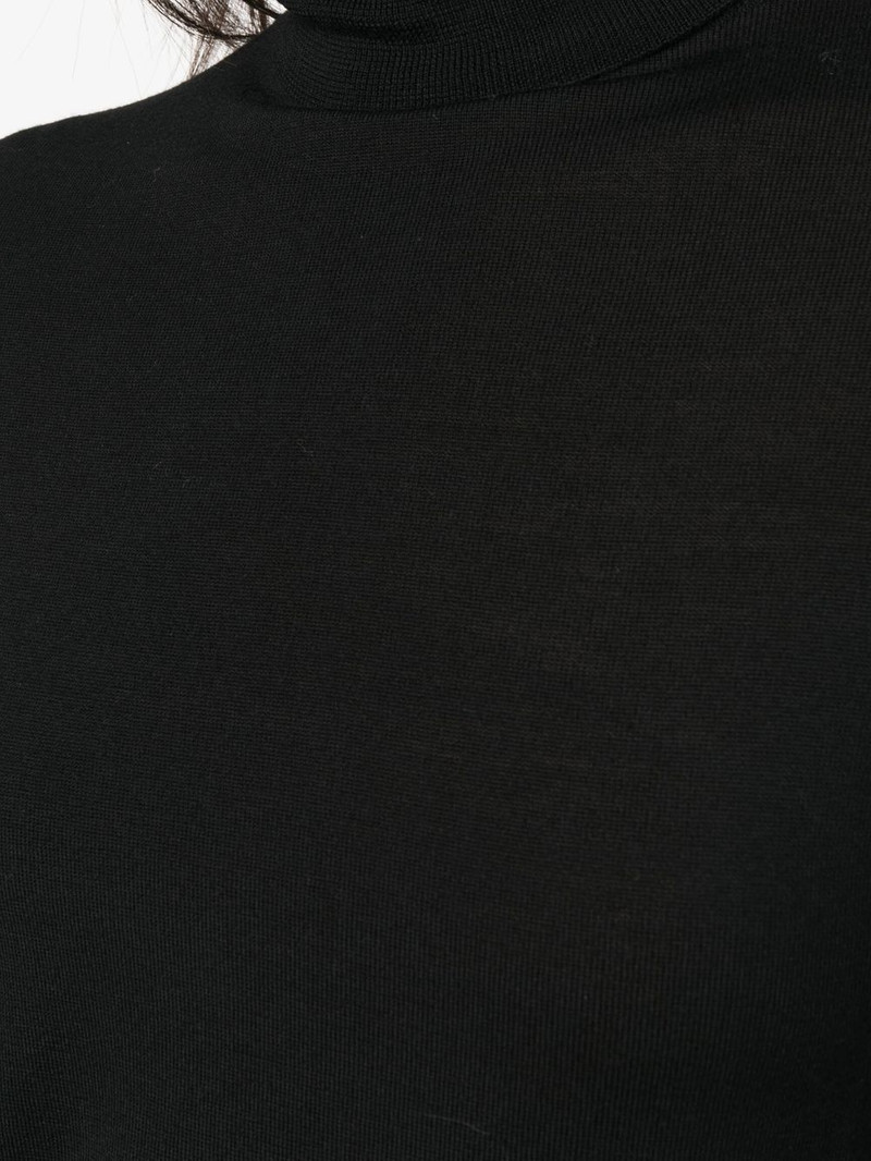 high-neck virgin wool jumper 5