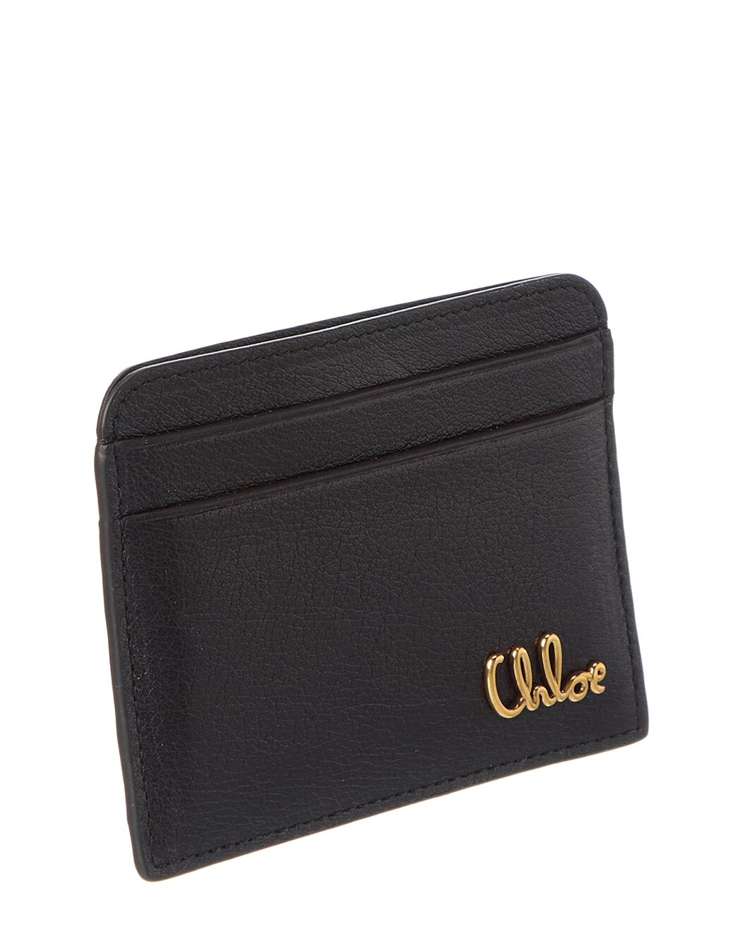 Chloé Logo Leather Card Case - 3