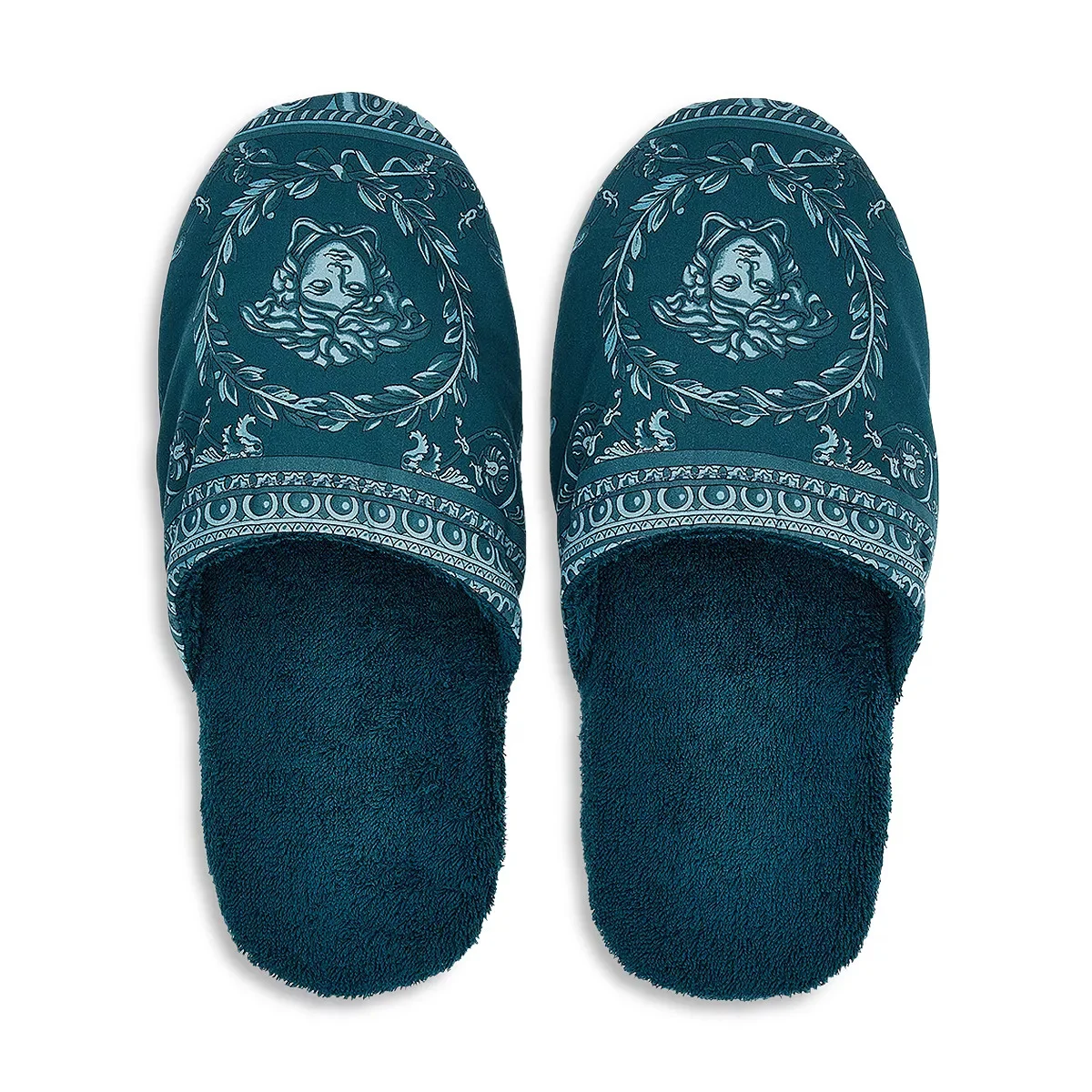 I Heart Baroque Bath Slippers - 1
