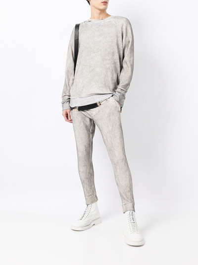 Avant Toi dirty-effect track trousers outlook