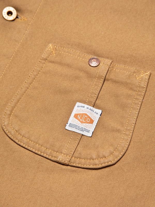 Howie Chore Jacket Canvas Tobacko - 5